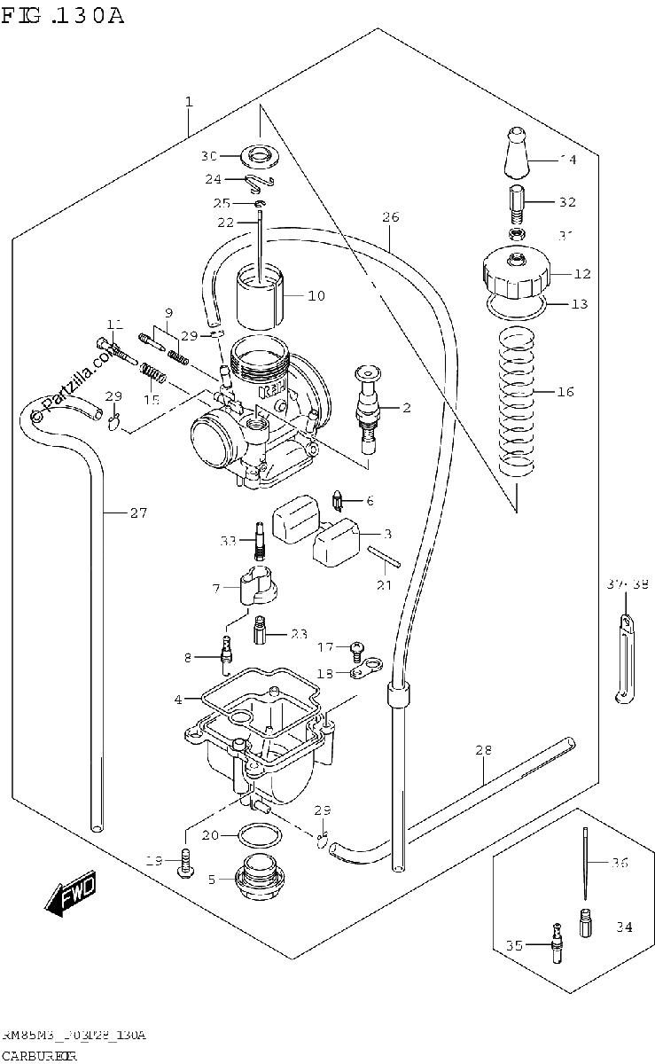 Diagrama de CARBURETOR
