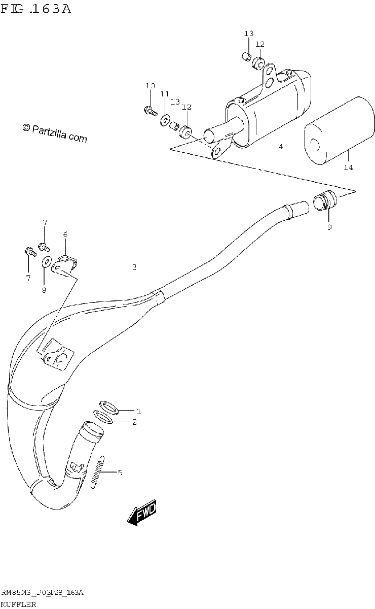 Diagrama de MUFFLER