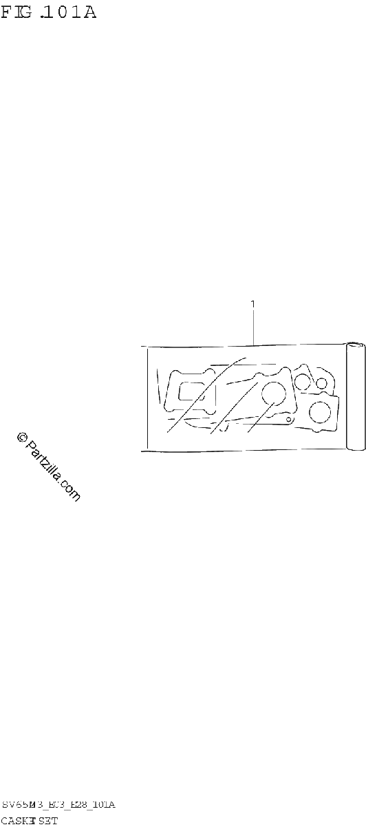 Diagrama de GASKET SET