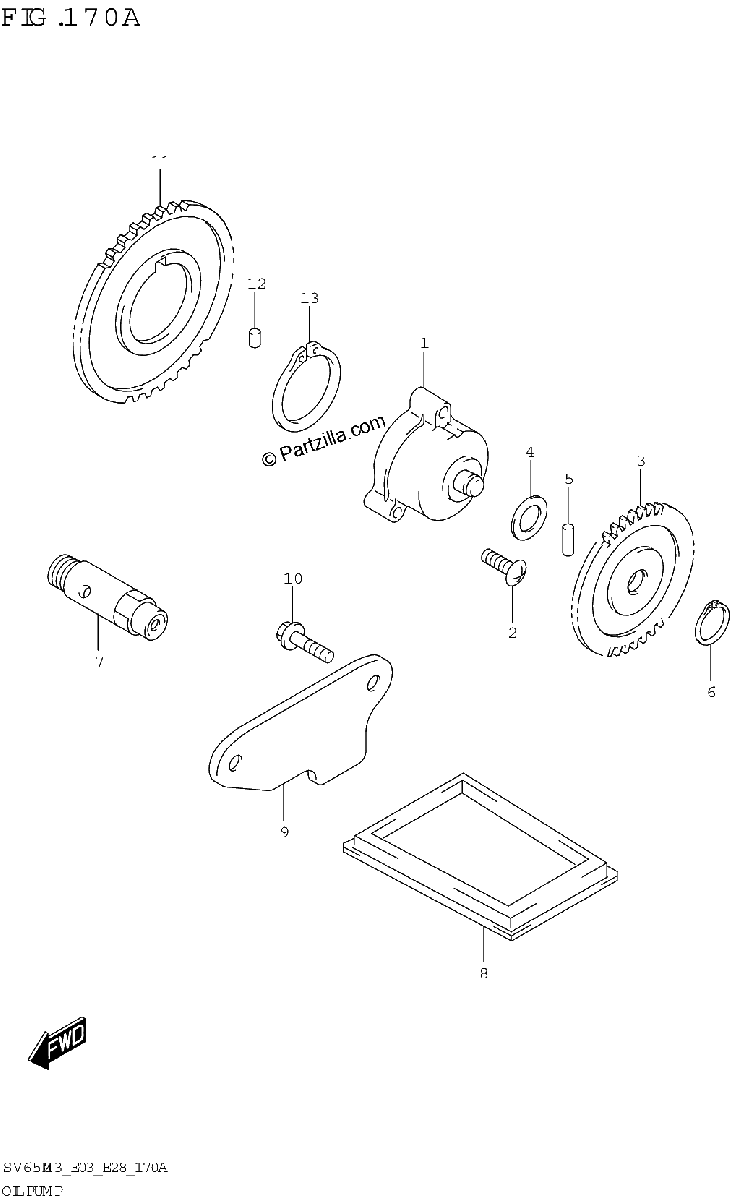 Diagrama de OIL PUMP