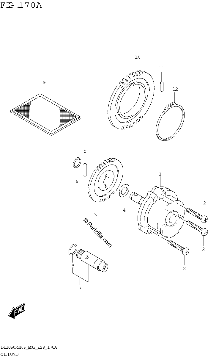 Diagrama de OIL PUMP