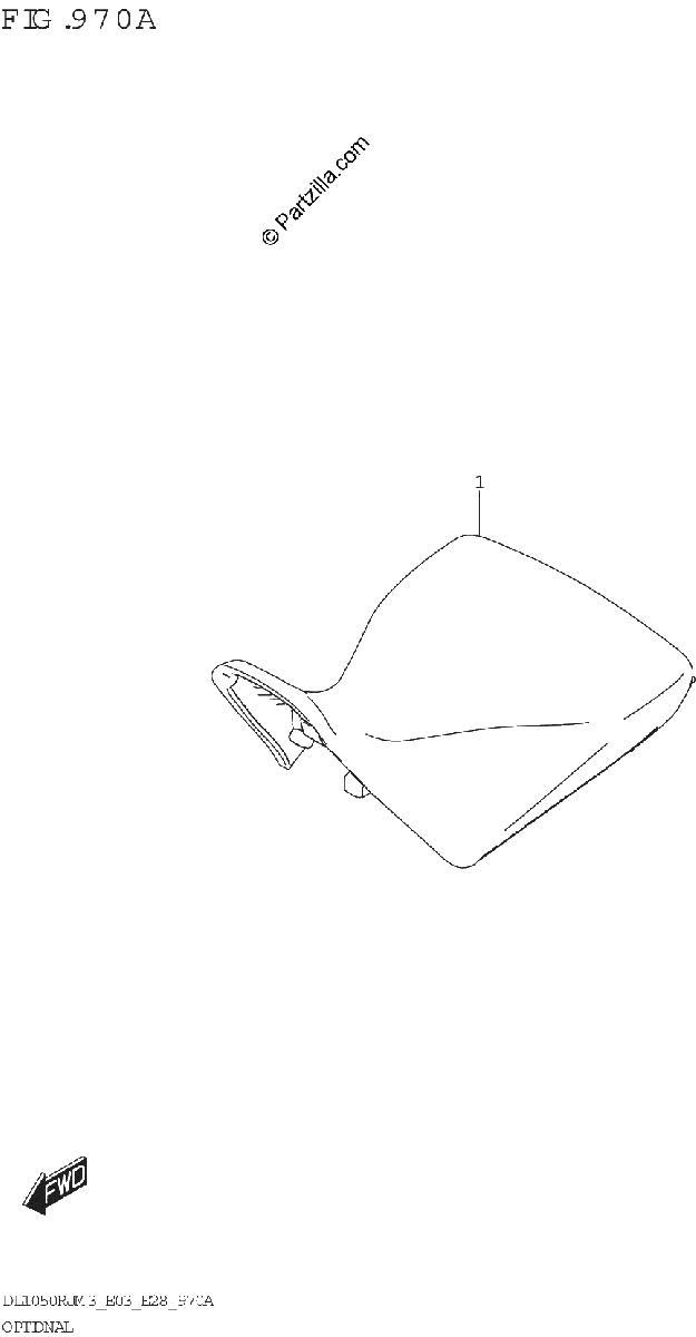 Diagrama de OPTIONAL DL1050RJ