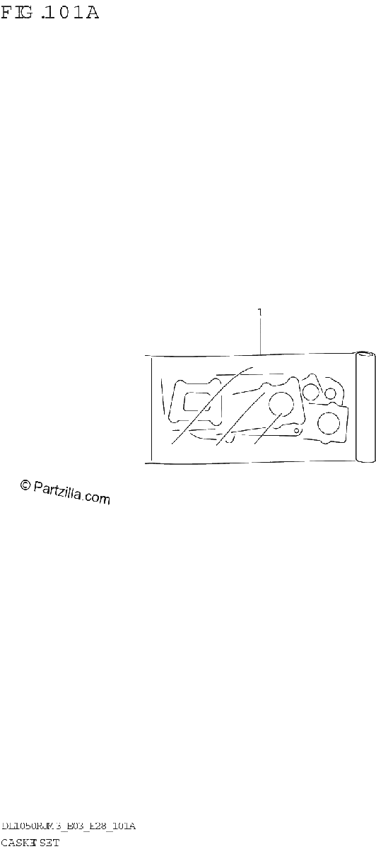 Diagrama de GASKET SET