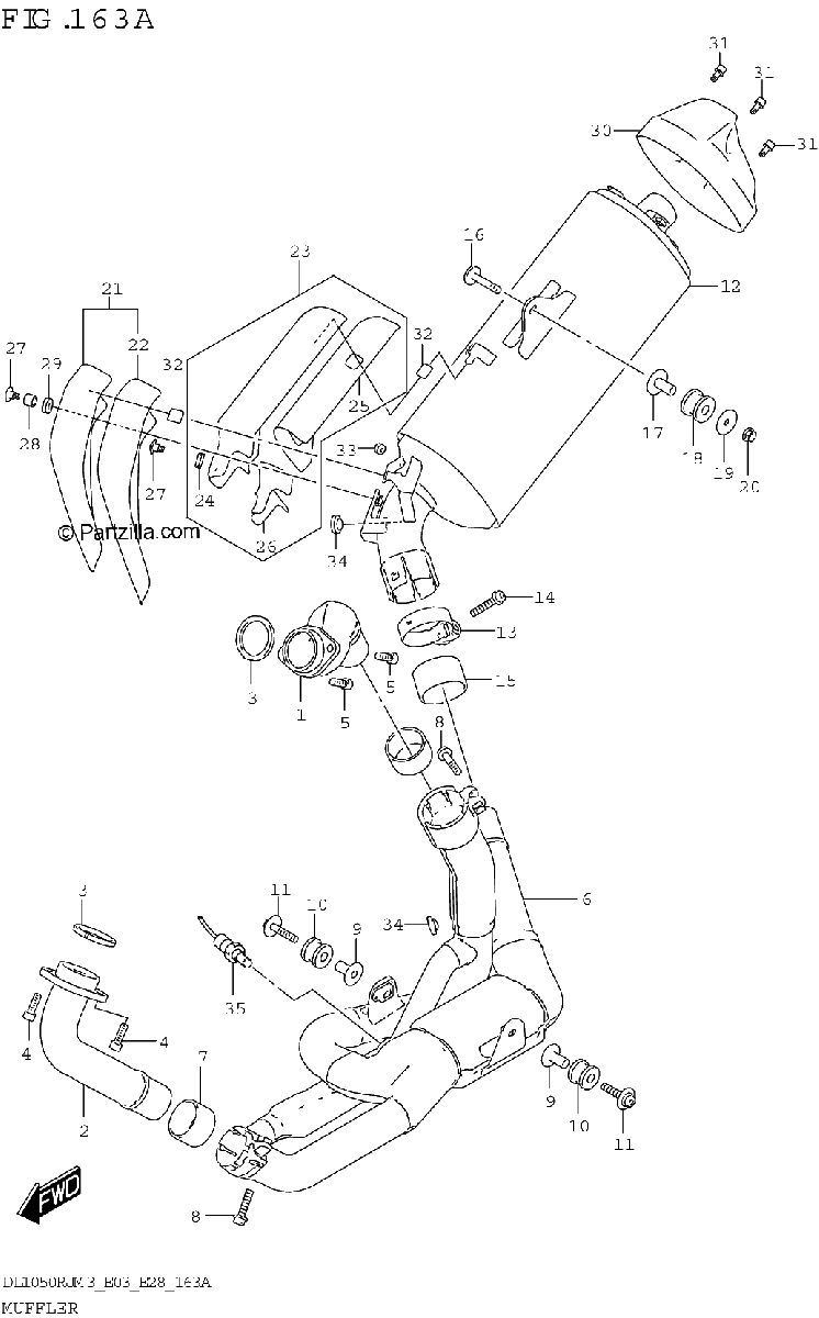 Diagrama de MUFFLER