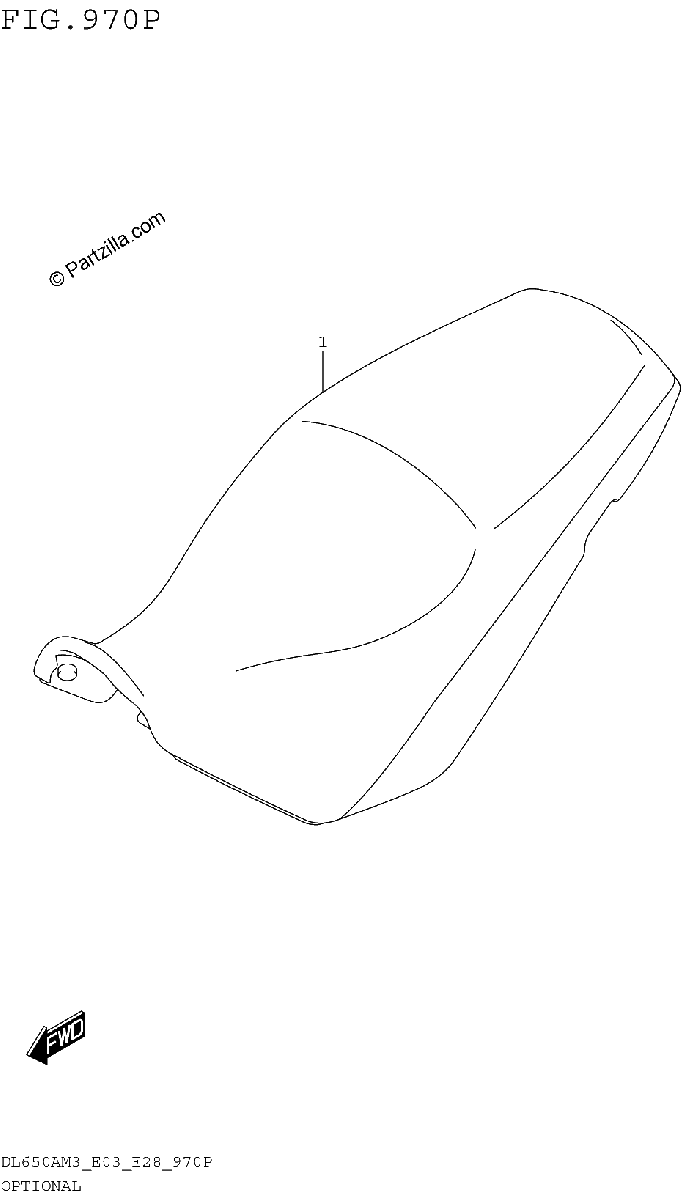 Diagrama de OPTIONAL HIGH SEAT