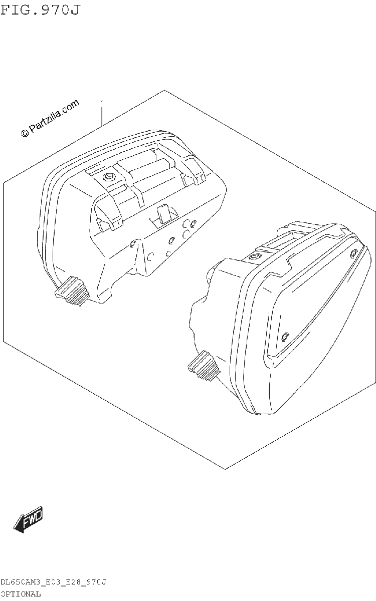 Diagrama de OPTIONAL SIDE CASE SET