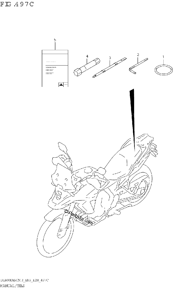 Diagrama de MANUAL TOOLS E03 E33