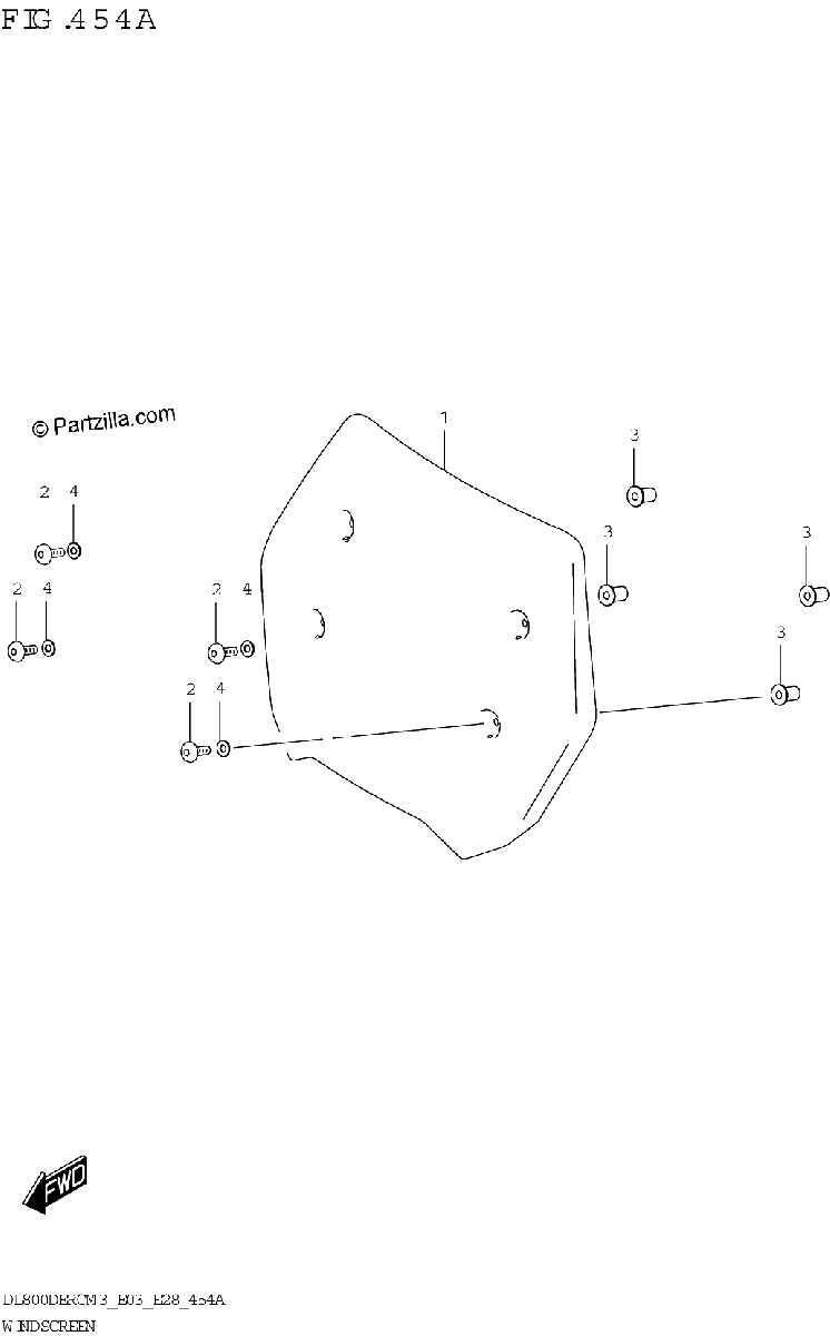 Diagrama de WINDSCREEN