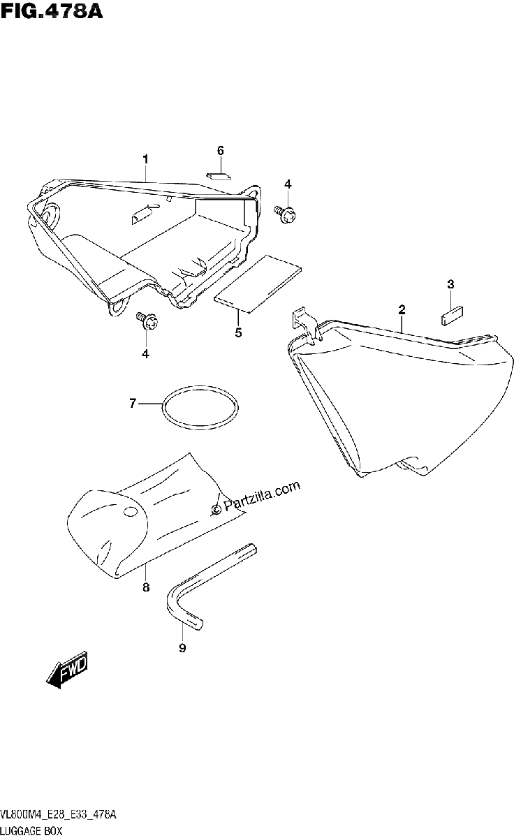 Diagrama de LUGGAGE BOX