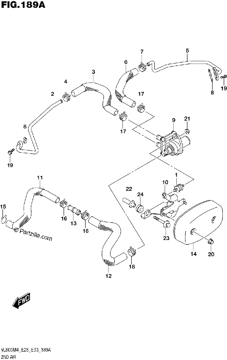 Diagrama de 2ND AIR