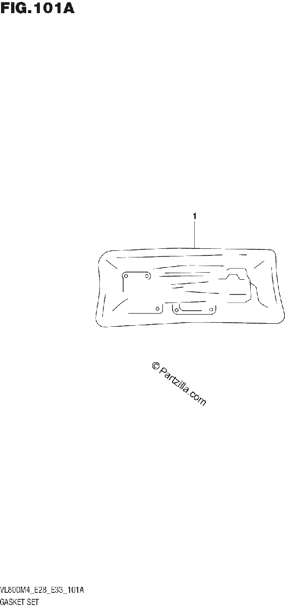 Diagrama de GASKET SET