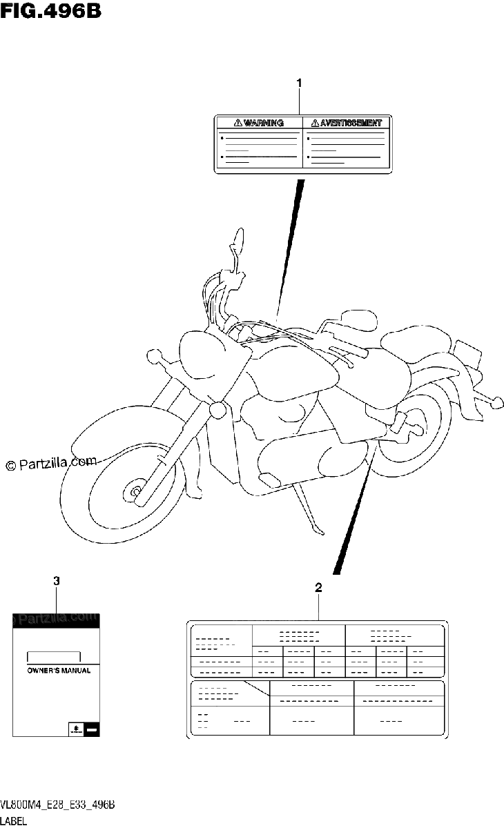Diagrama de LABEL VL800T E28