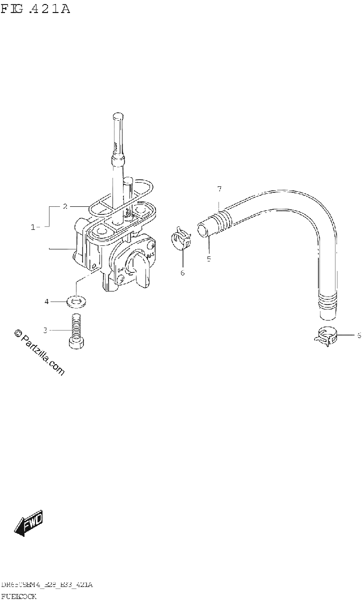 Diagrama de FUEL COCK
