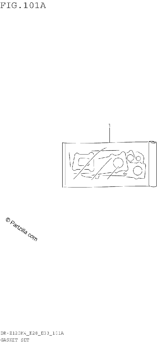 Diagrama de GASKET SET