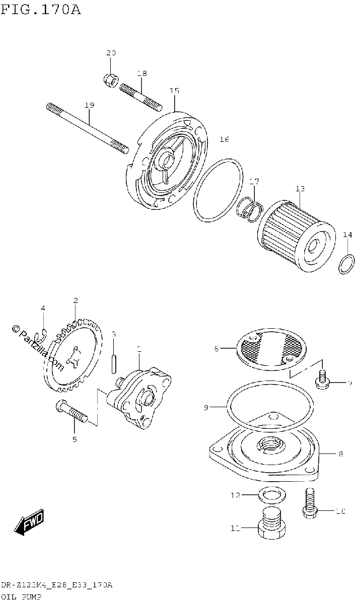 Diagrama de OIL PUMP