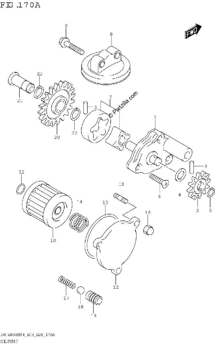 Diagrama de OIL PUMP