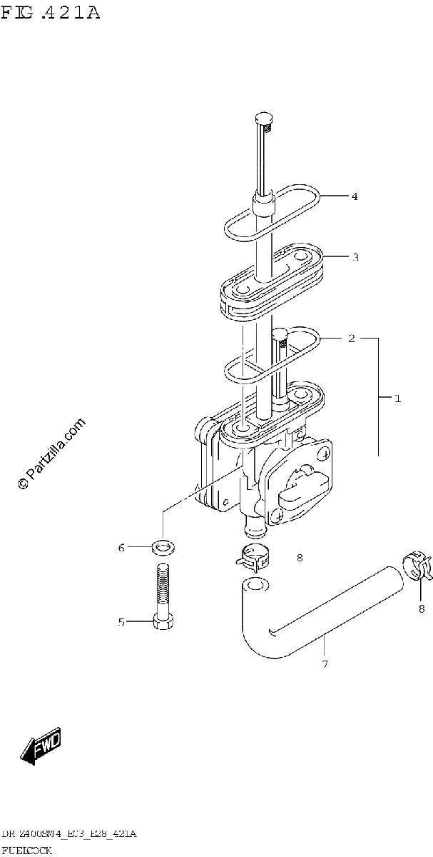 Diagrama de FUEL COCK
