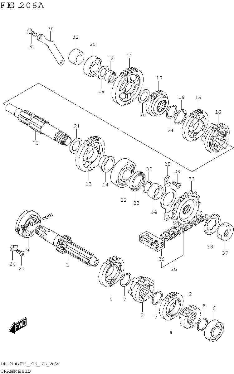 Diagrama de TRANSMISSION