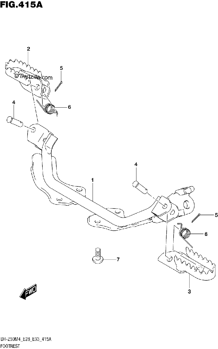 Diagrama de FOOTREST