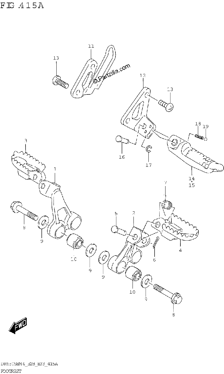 Diagrama de FOOTREST