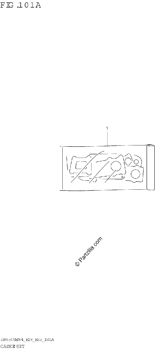 Diagrama de GASKET SET