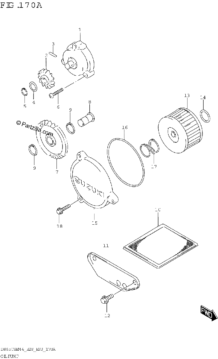 Diagrama de OIL PUMP