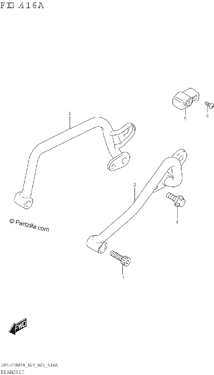 Diagrama de REAR GRIP