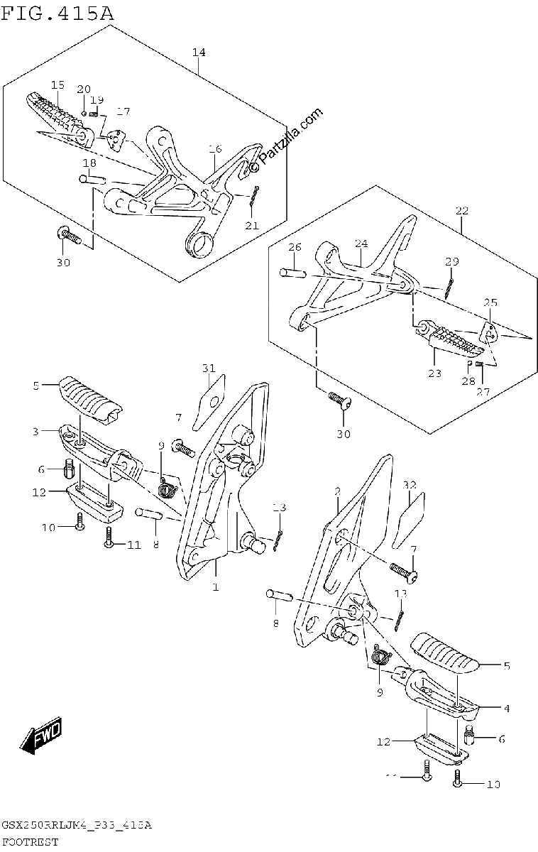 Diagrama de FOOTREST