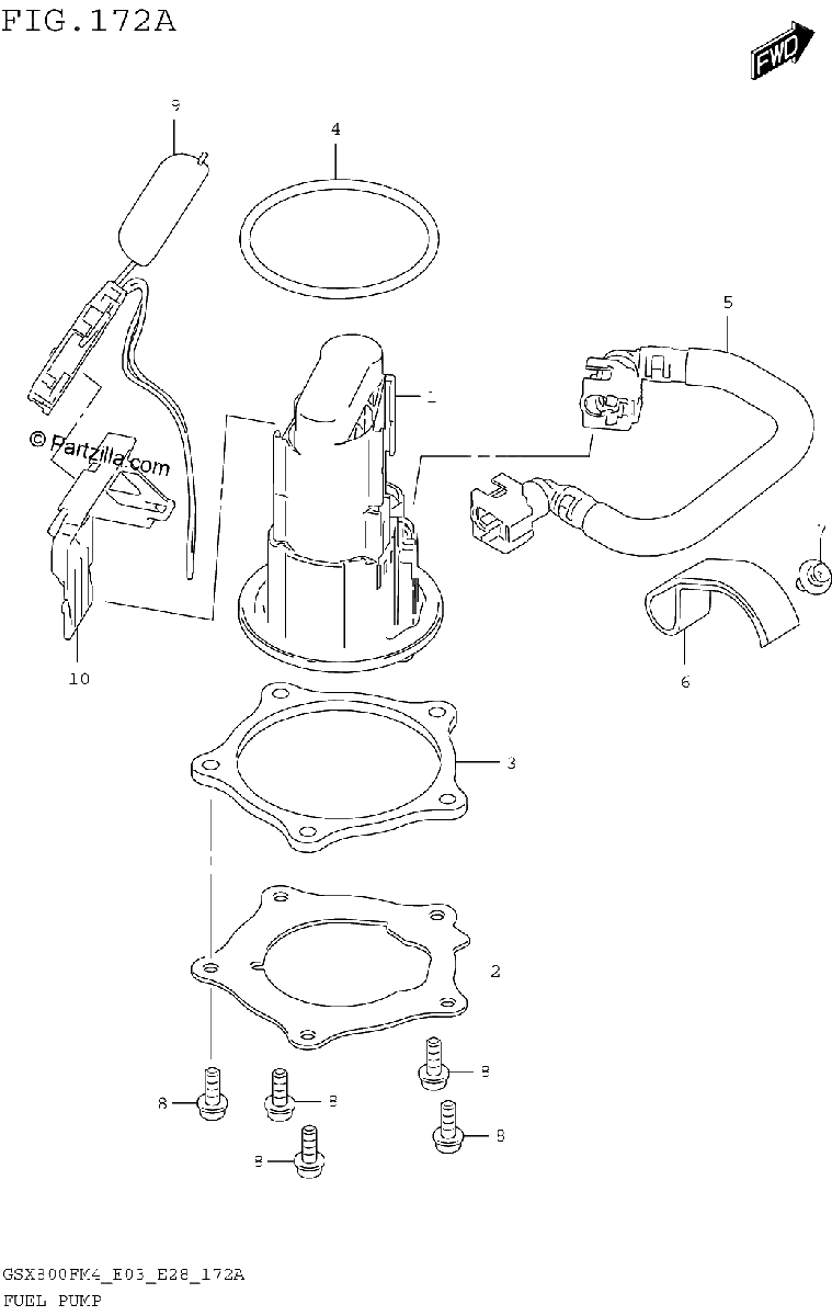 Diagrama de FUEL PUMP