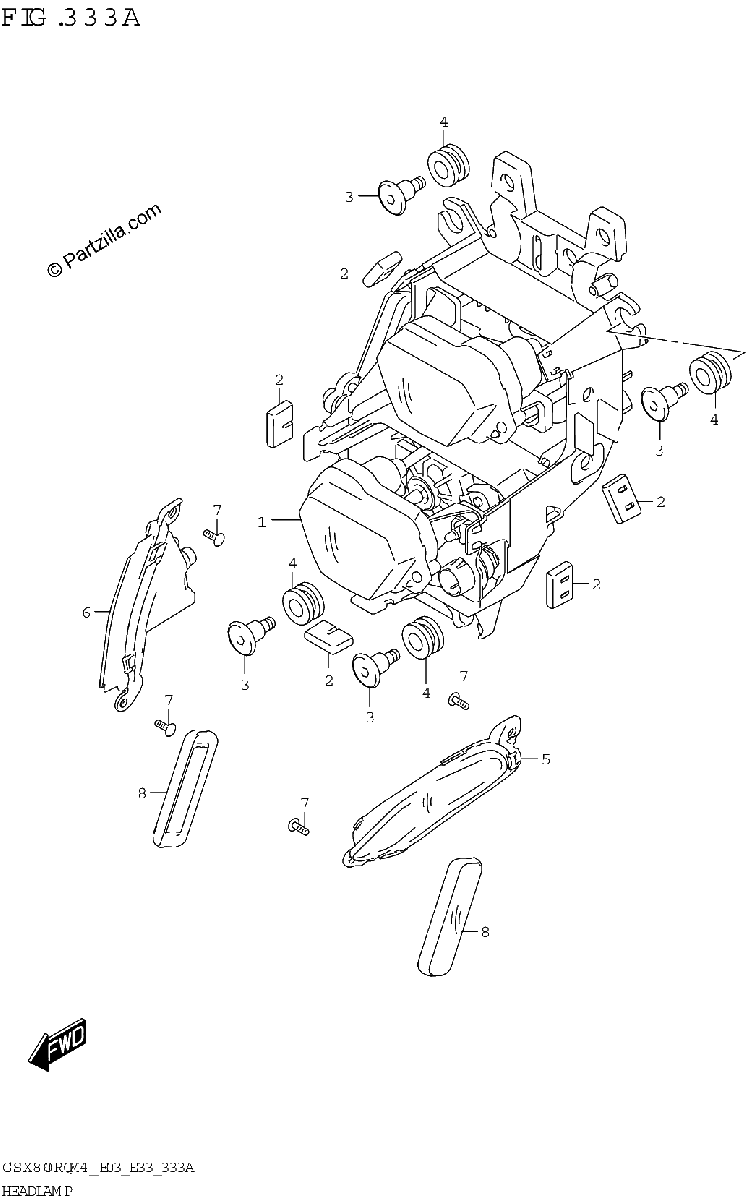 Diagrama de HEADLAMP