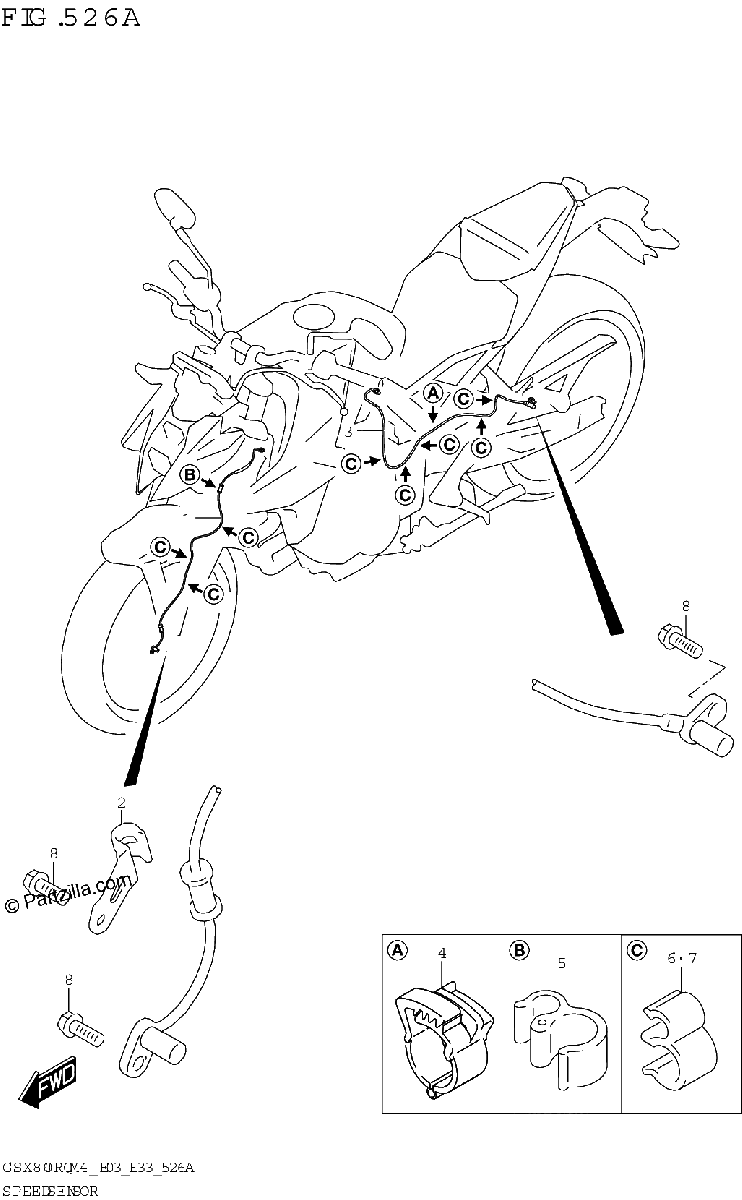 Diagrama de SPEED SENSOR
