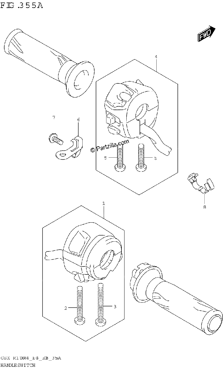 Diagrama de HANDLE SWITCH