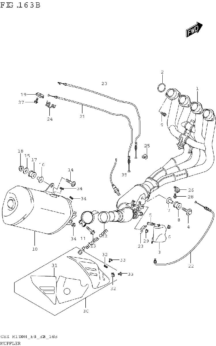Diagrama de MUFFLER