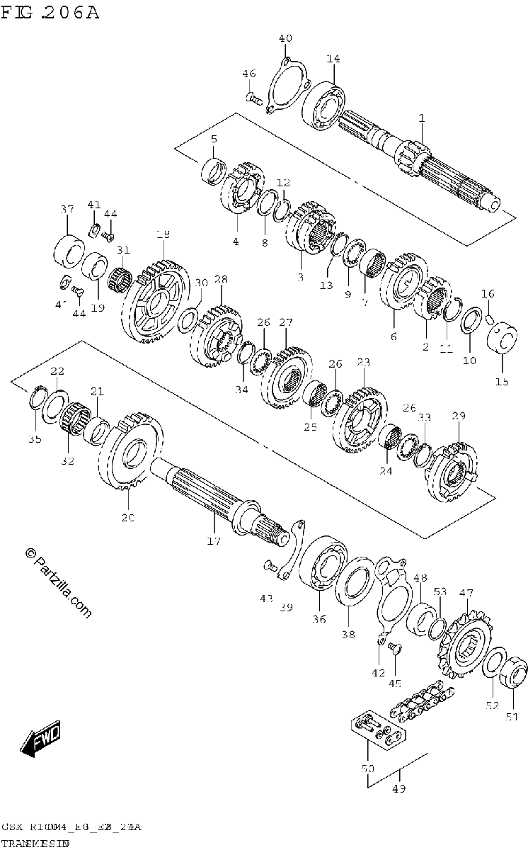 Diagrama de TRANSMISSION