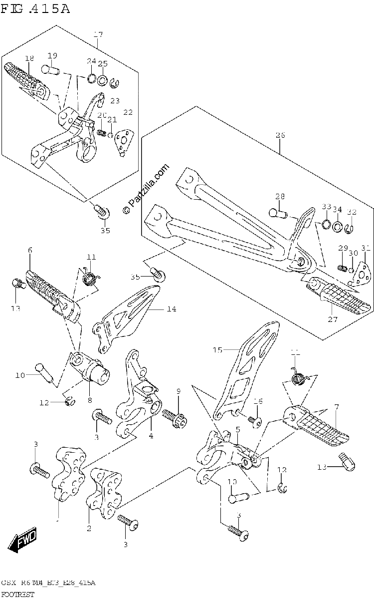 Diagrama de FOOTREST