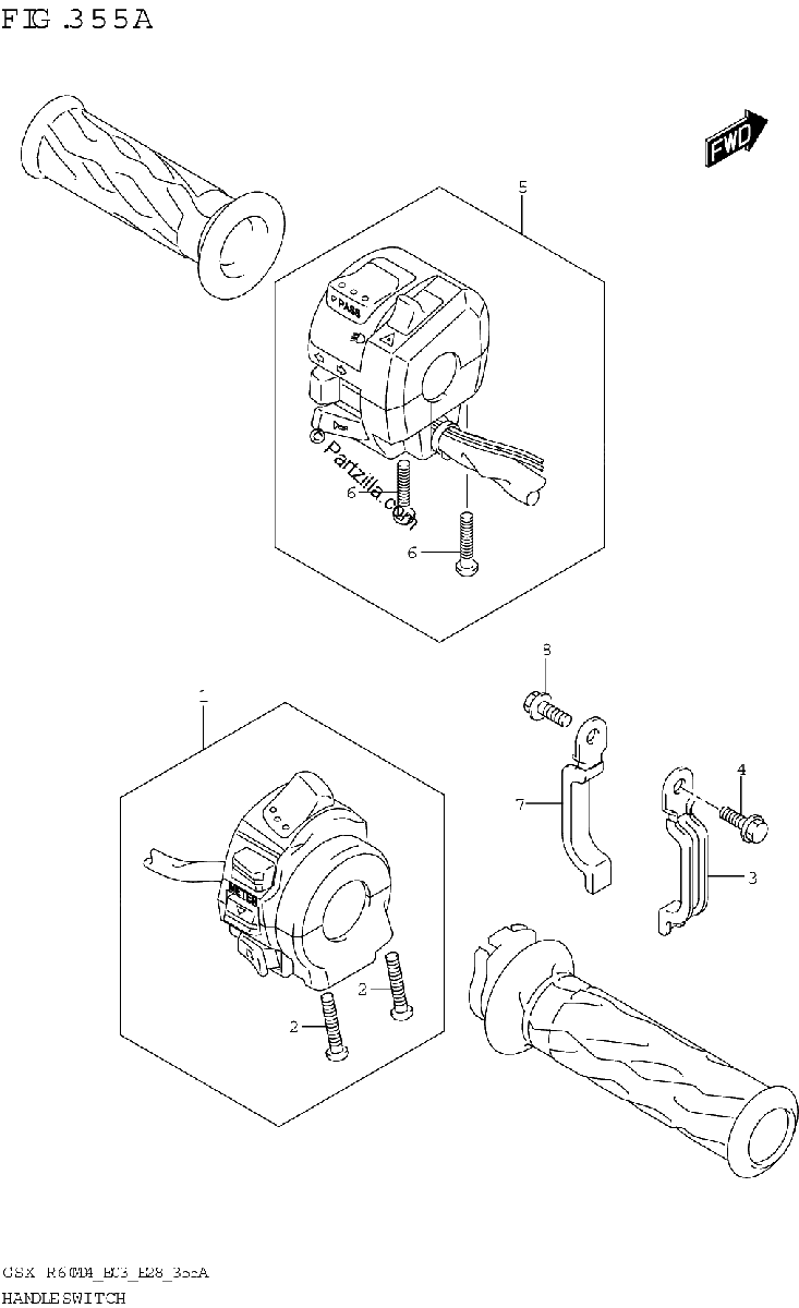 Diagrama de HANDLE SWITCH