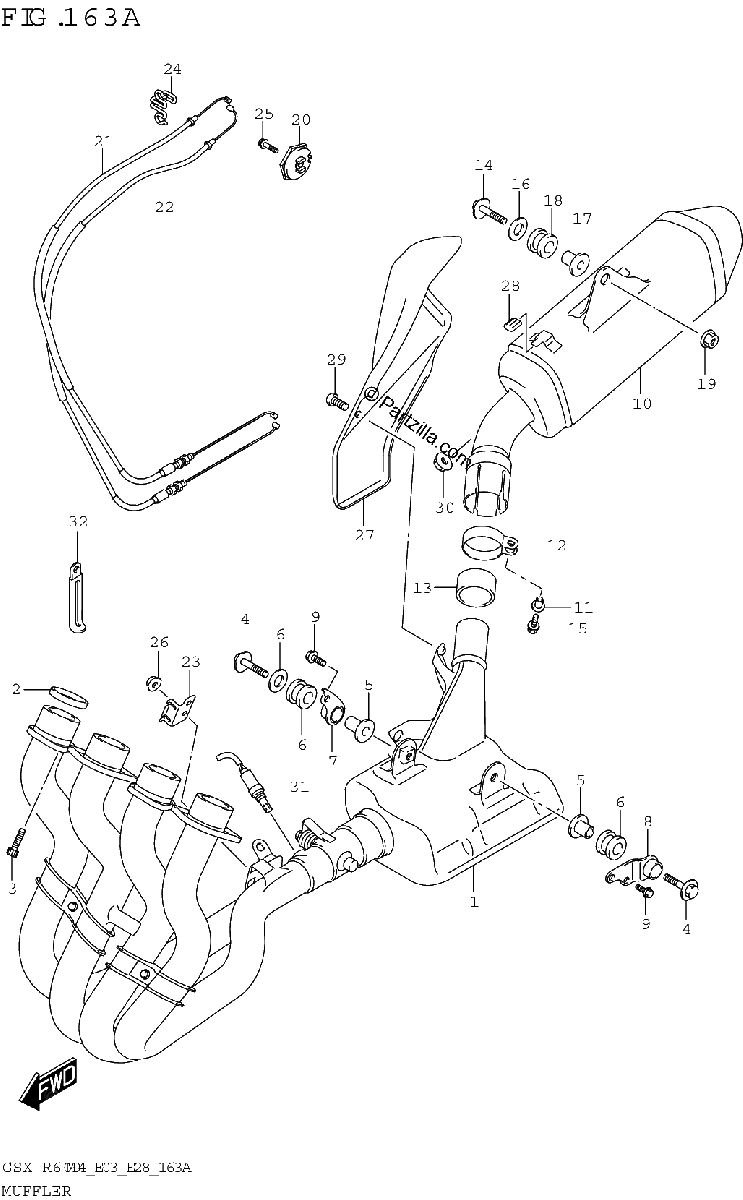 Diagrama de MUFFLER