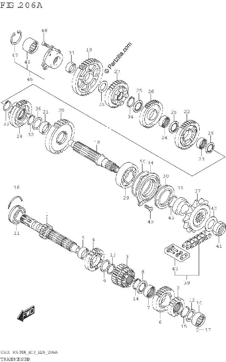 Diagrama de TRANSMISSION