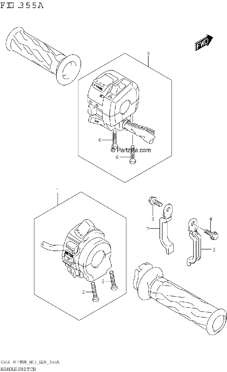 Diagrama de HANDLE SWITCH