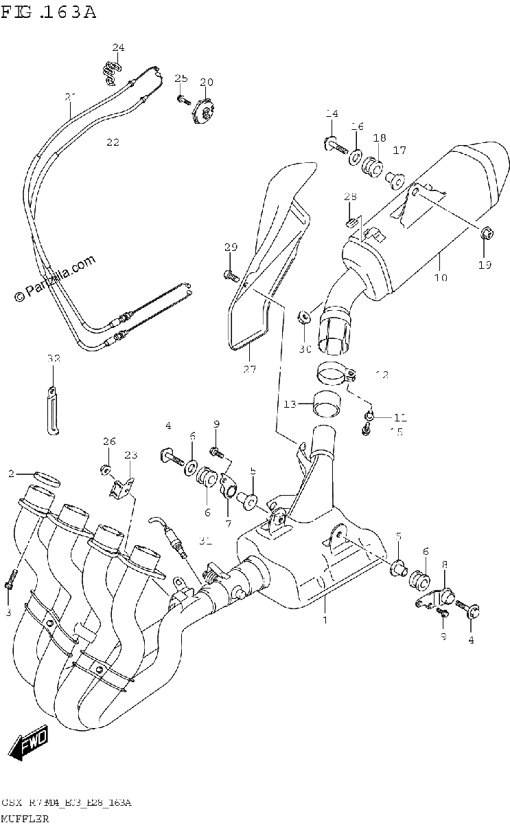 Diagrama de MUFFLER