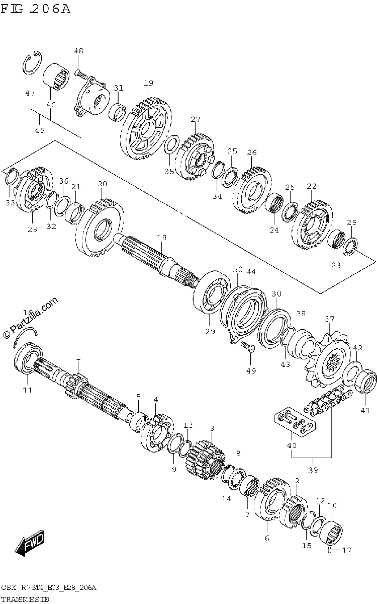 Diagrama de TRANSMISSION