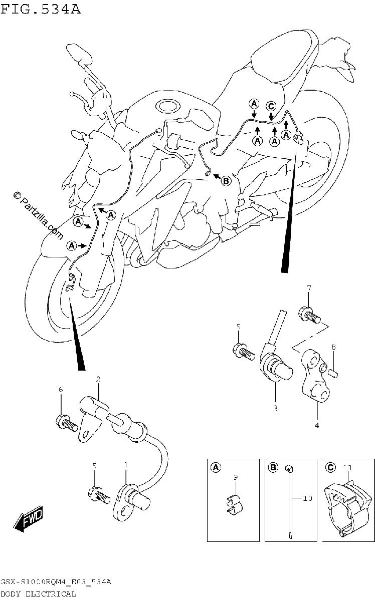 Diagrama de BODY ELECTRICAL