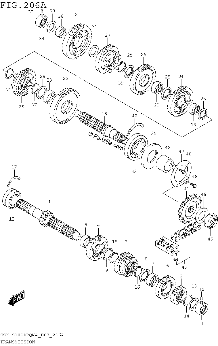 Diagrama de TRANSMISSION