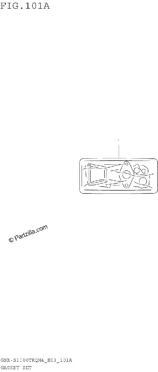 Diagrama de GASKET SET