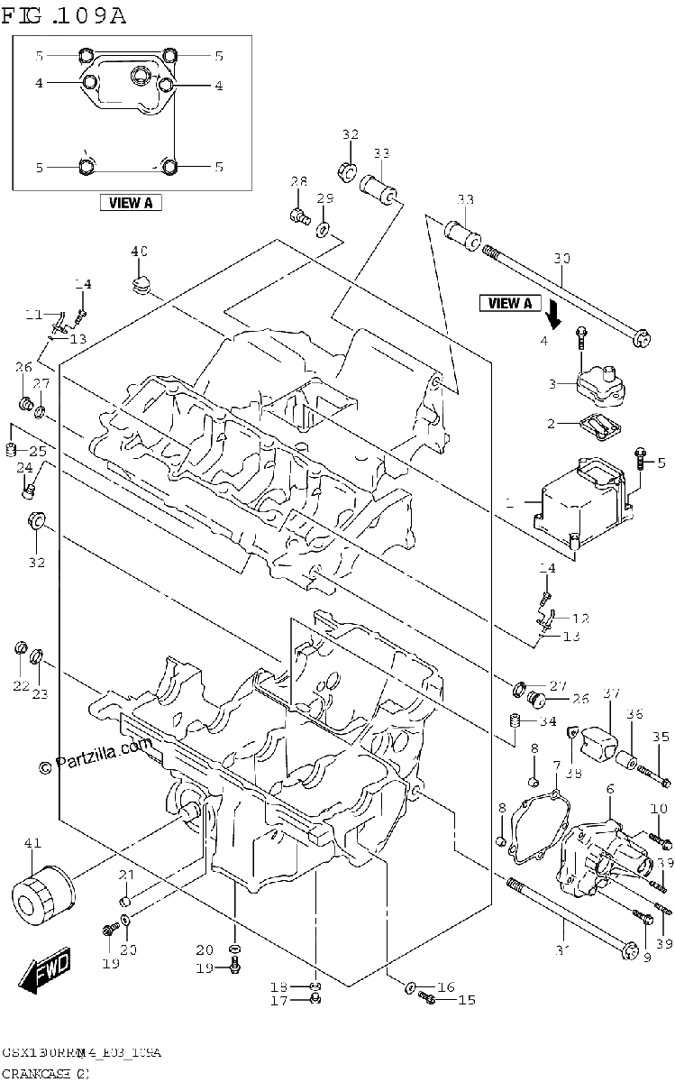 Diagrama de CRANKCASE 2