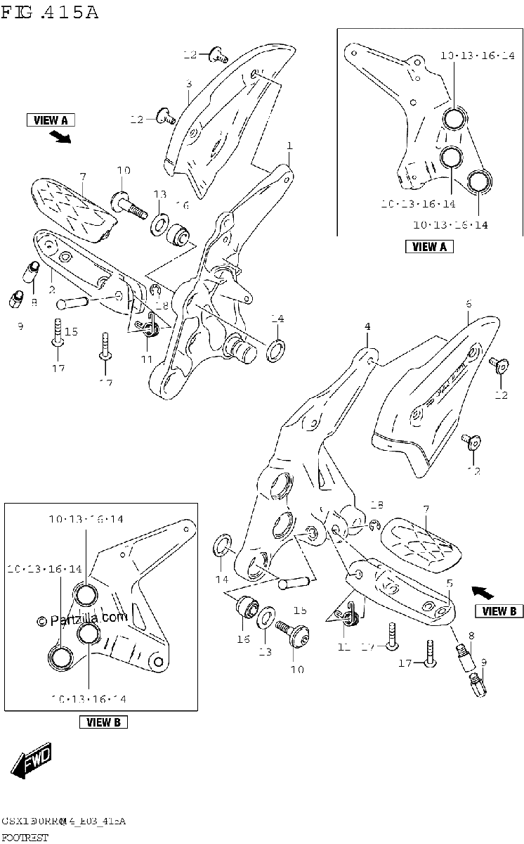 Diagrama de FOOTREST