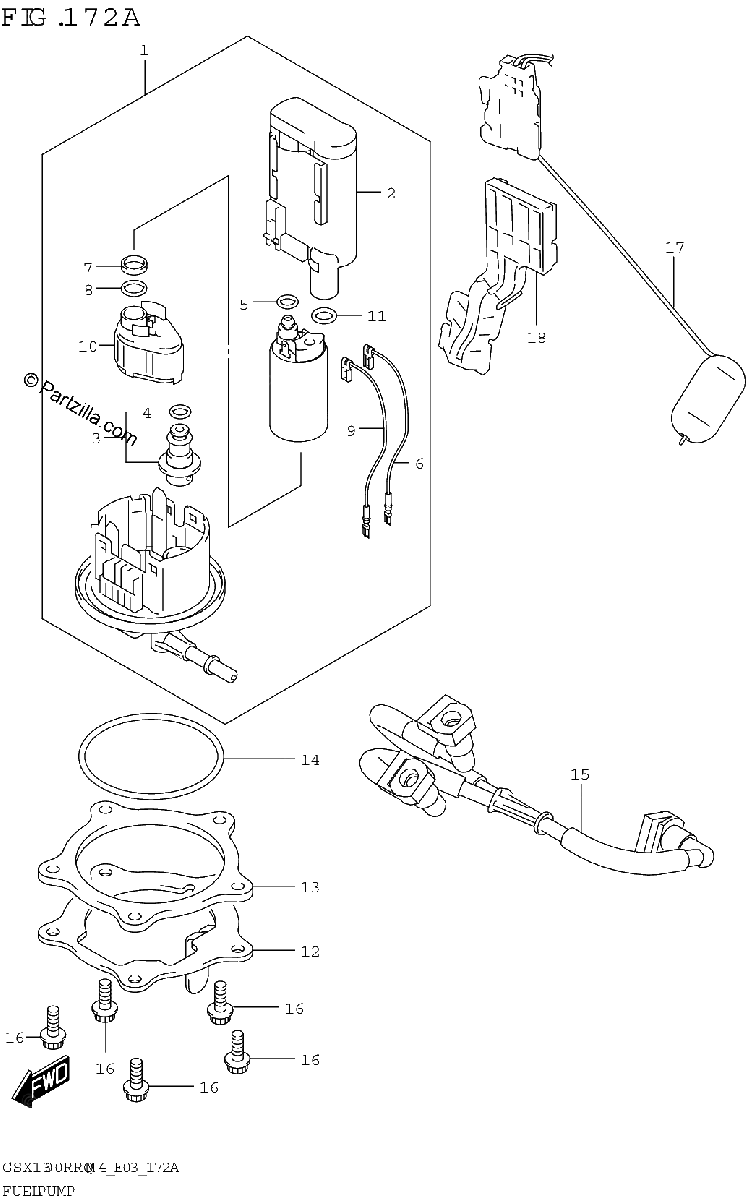 Diagrama de FUEL PUMP