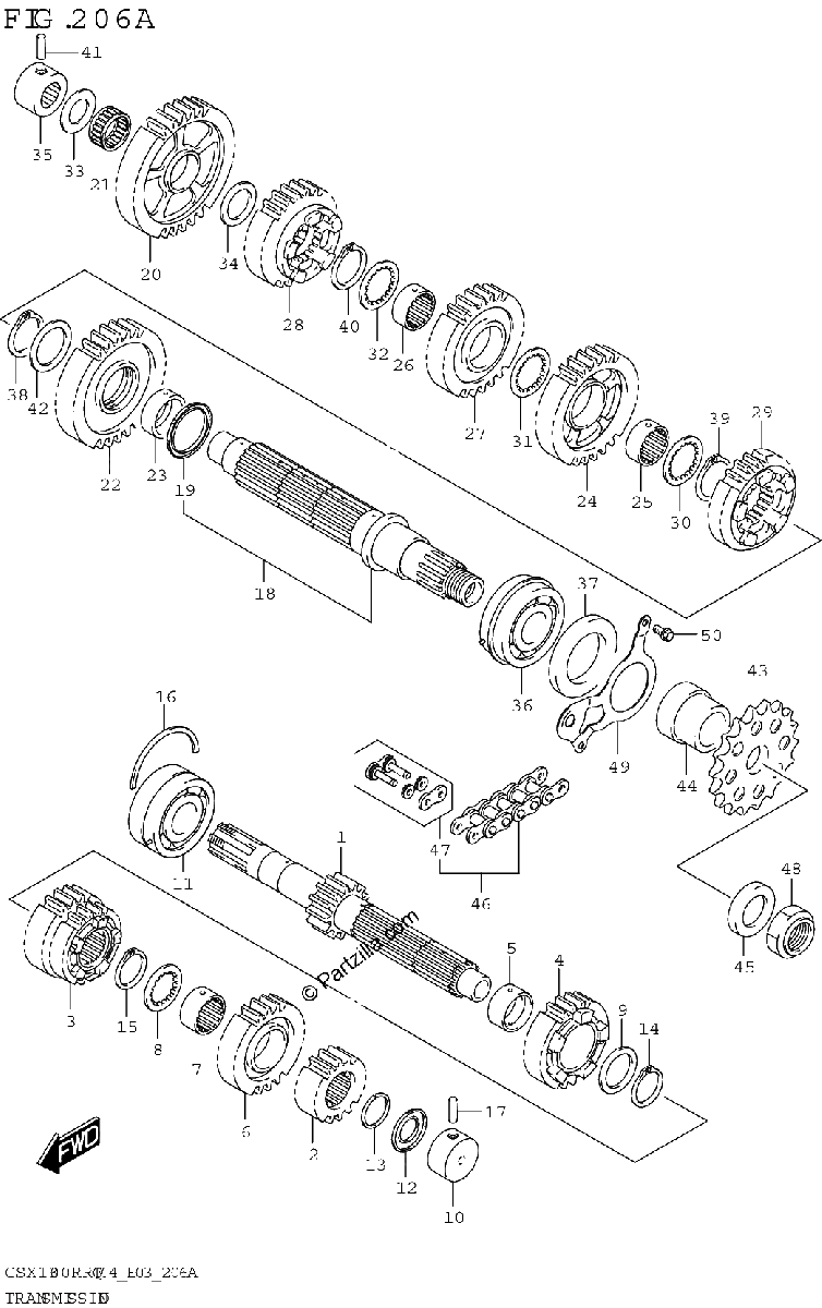 Diagrama de TRANSMISSION