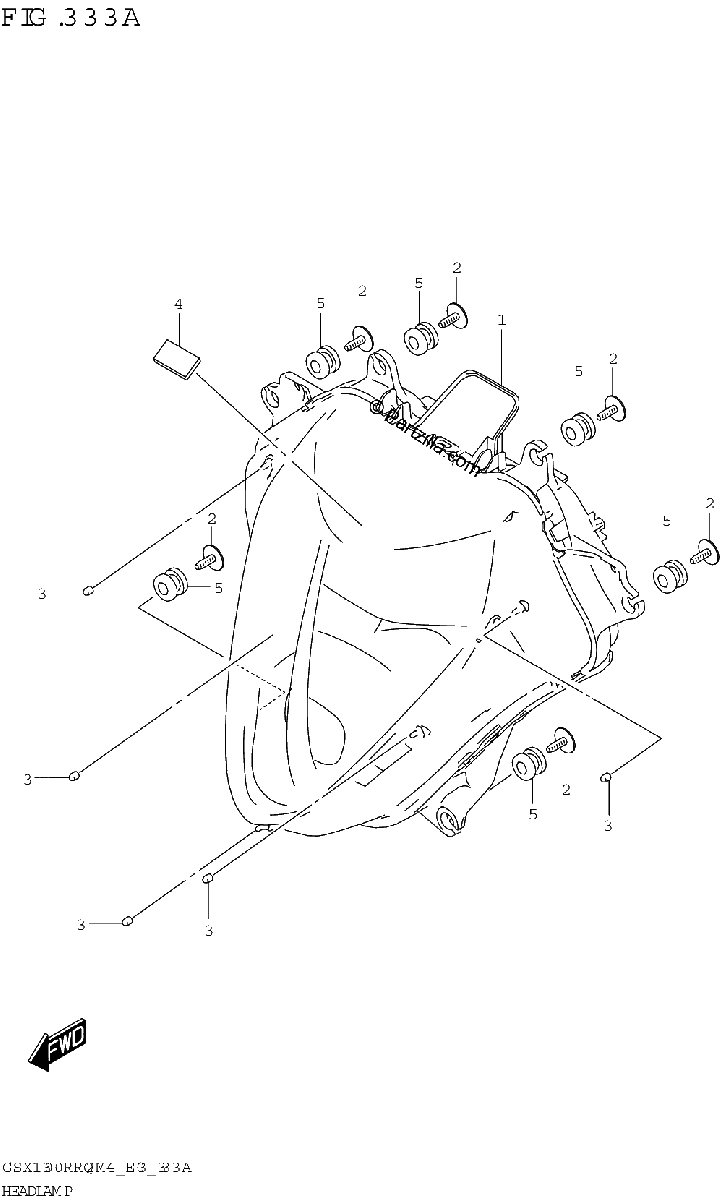 Diagrama de HEADLAMP