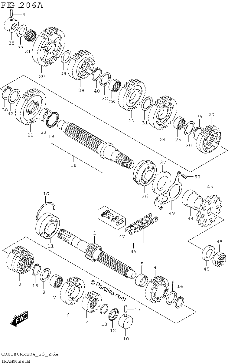 Diagrama de TRANSMISSION